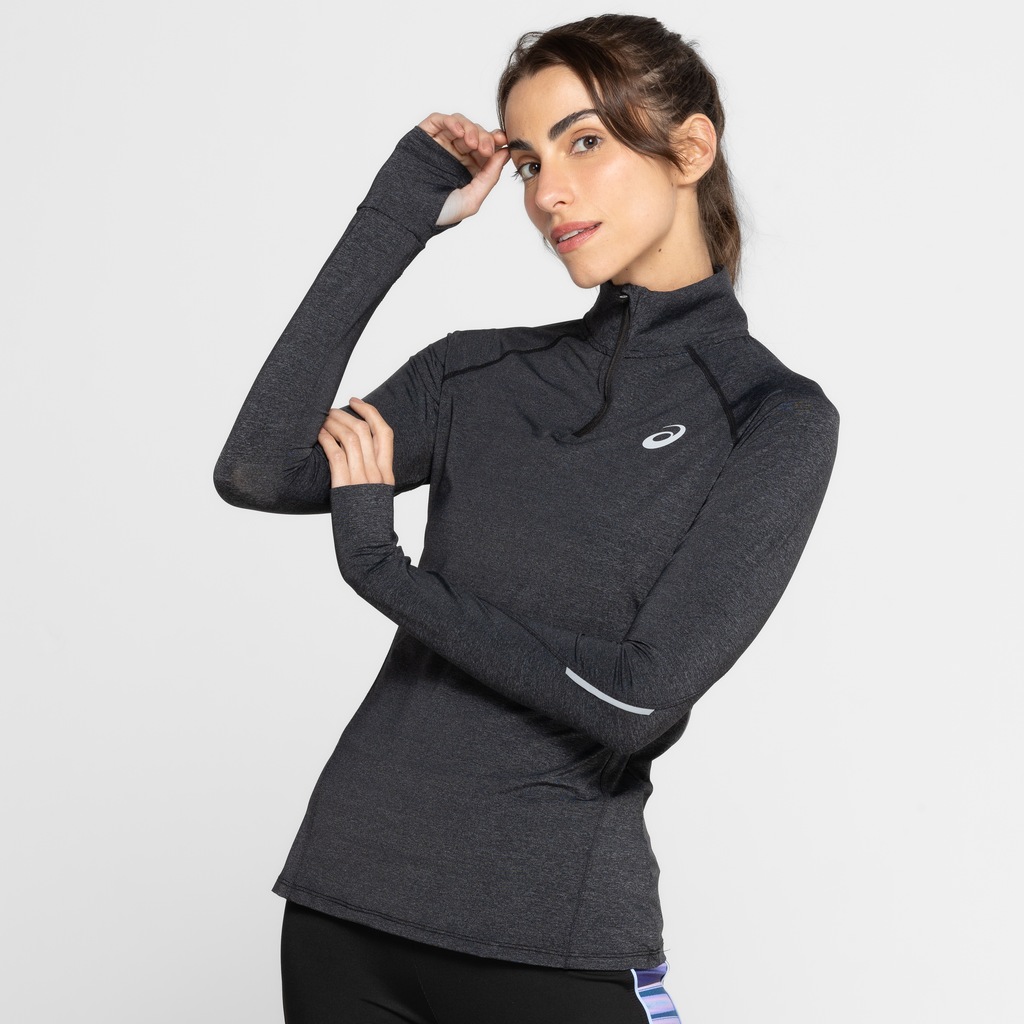 Imagem 4 do produto Camiseta Feminina ASICS Manga Longa com Zíper