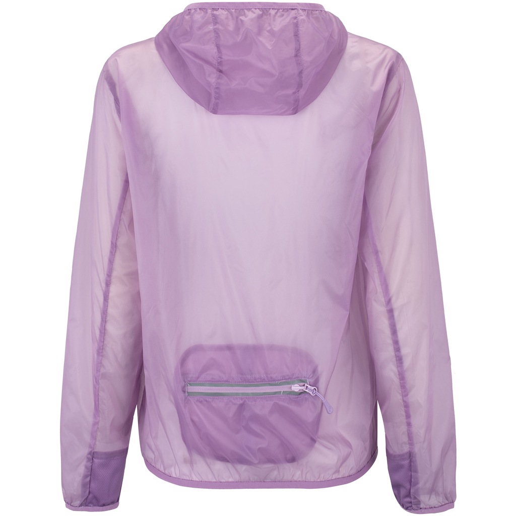 Jaqueta Corta-Vento Feminina ASICS com Capuz Toyama Zíper Refletivo - Foto 2