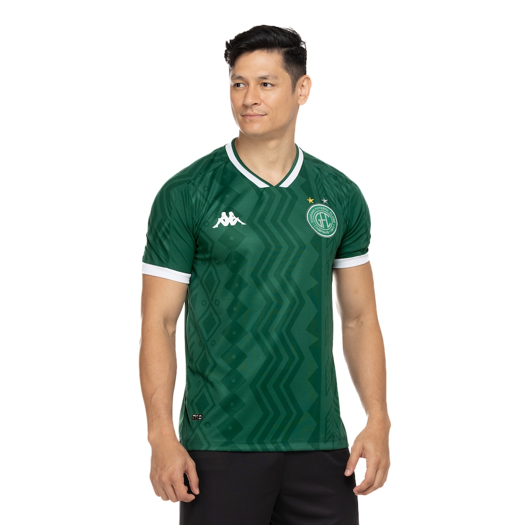 Camisa Masculina do Guarani I 22/23 Kappa Kombat - Foto 2