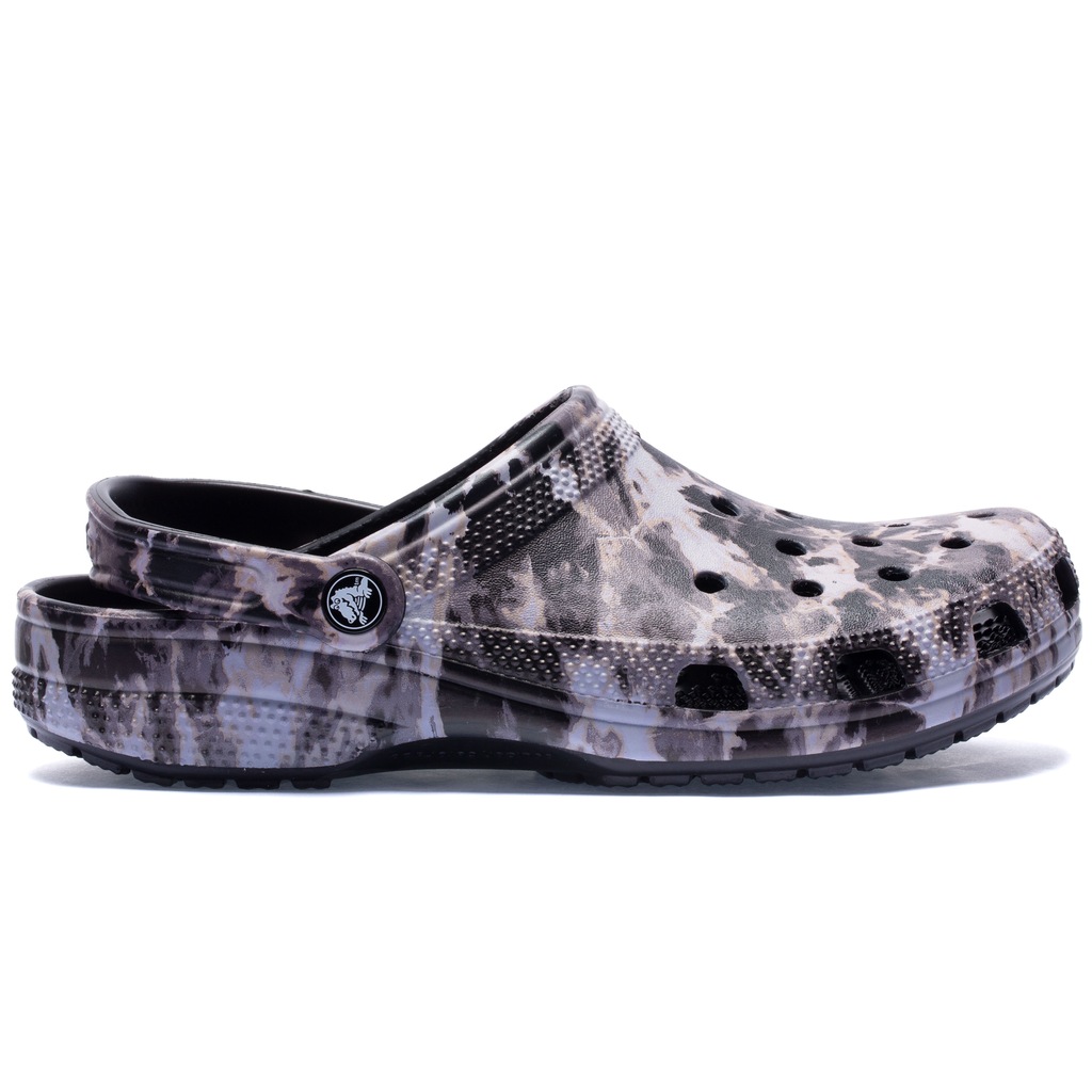 Sandália Crocs Classic Bleach Dye Clog - Masculino - Foto 1