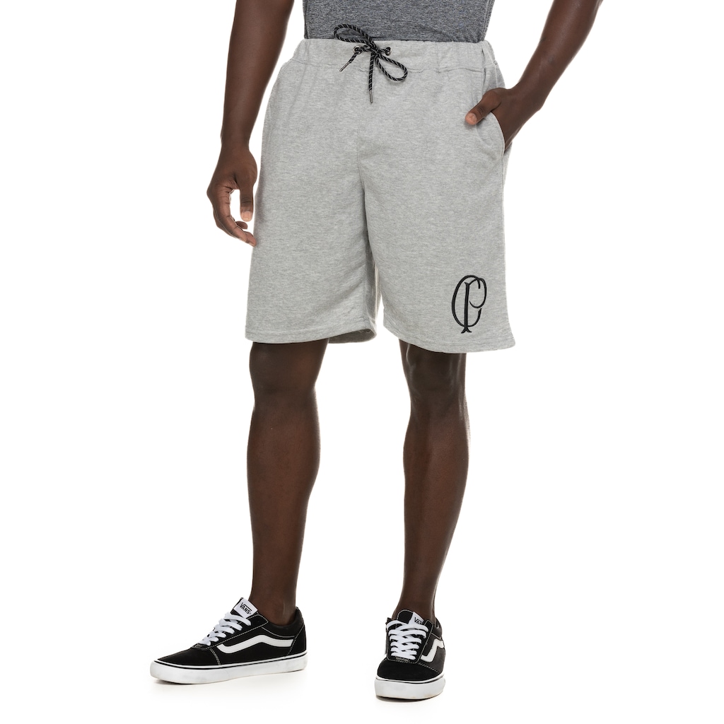 Bermuda do Corinthians Moletom Classic XPS - Masculina - Foto 2