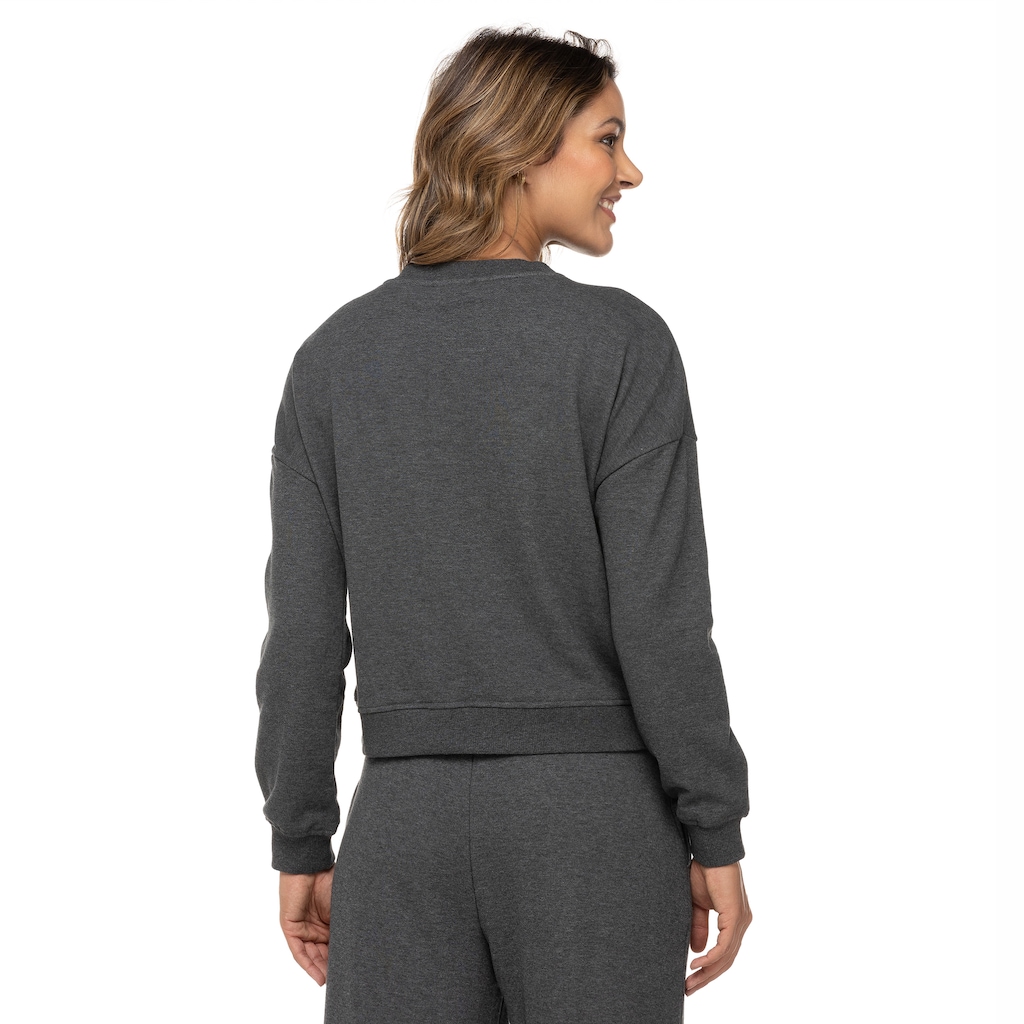 Imagem 2 do produto Blusa de Moletom Feminina ASICS Cropped