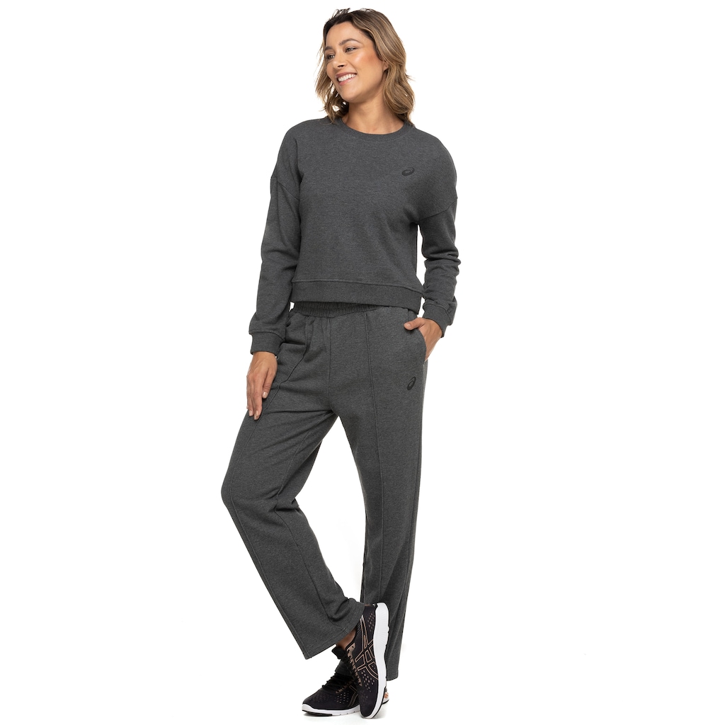 Imagem 3 do produto Blusa de Moletom Feminina ASICS Cropped