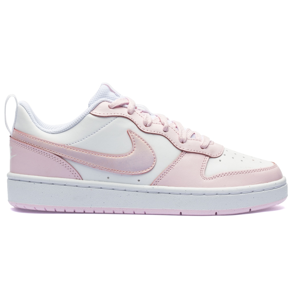 Tênis Nike Feminino Court Borough Low 2 SE GS - Júnior - Foto 1