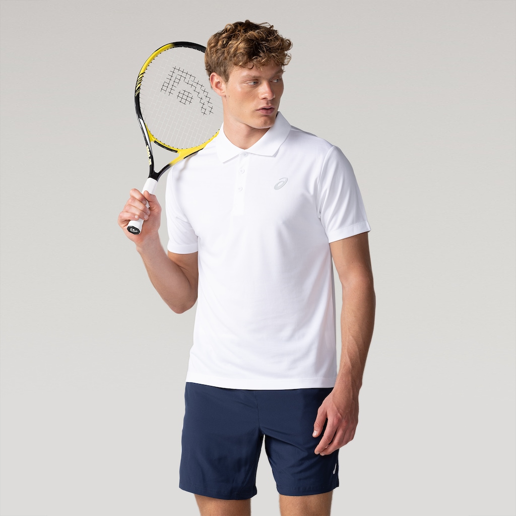 Camisa Polo ASICS Manga Curta Botões - Masculina