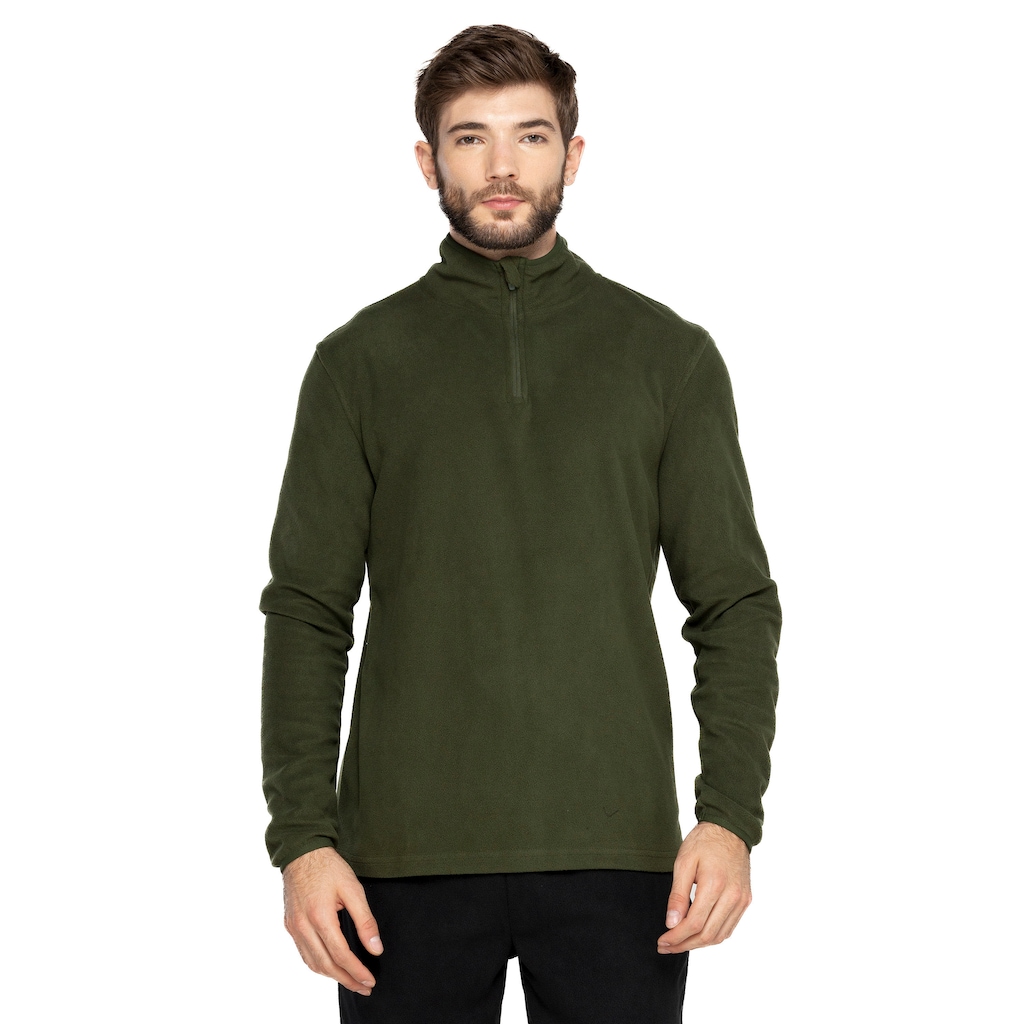 Blusão Fleece Nord Zíper - Masculino - Foto 2