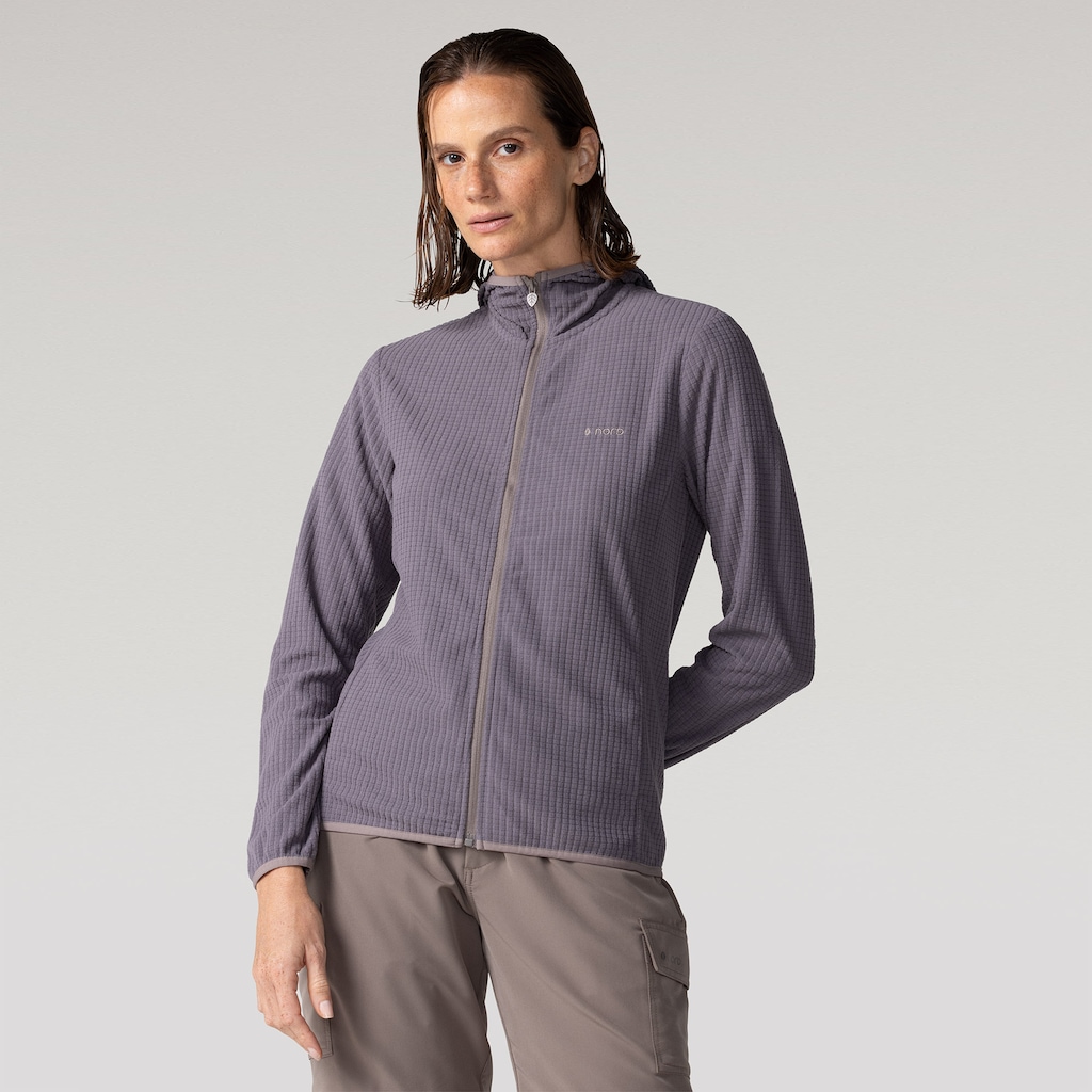 Jaqueta Fleece com Capuz Nord - Feminina