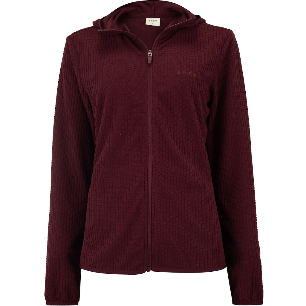 Jaqueta Fleece com Capuz Nord - Feminina