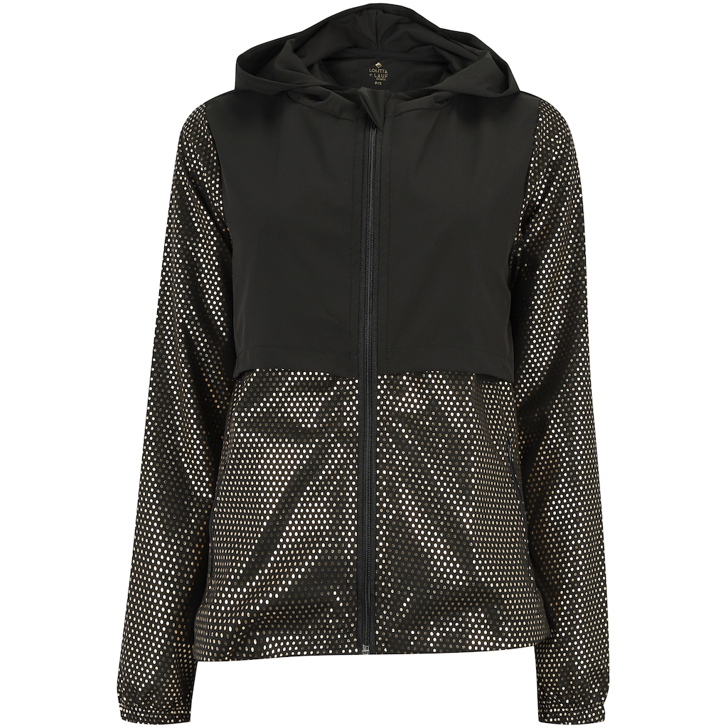 Jaqueta Lauf com Capuz Poa Lolita