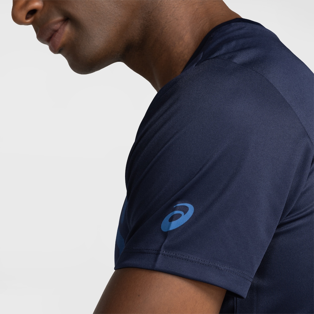 Imagem 5 do produto Camiseta Masculina ASICS Manga Curta Logo Ao Cmc Ct