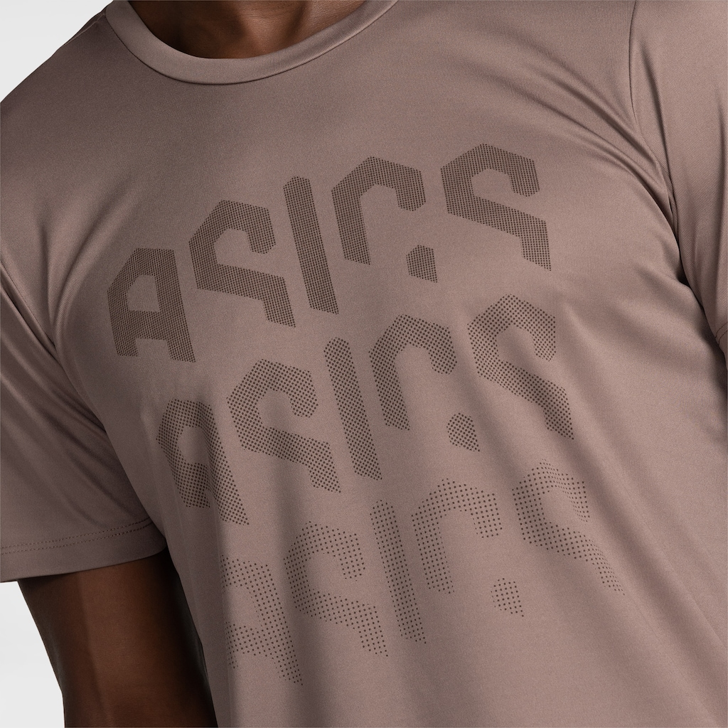 Camiseta Masculina ASICS Manga Curta Logo Ao Cmc Ct - Foto 4