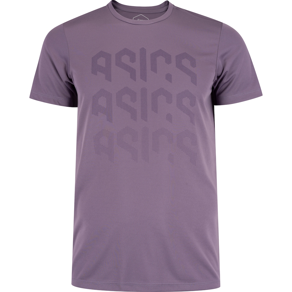 Camiseta Masculina ASICS Manga Curta Logo Ao Cmc Ct