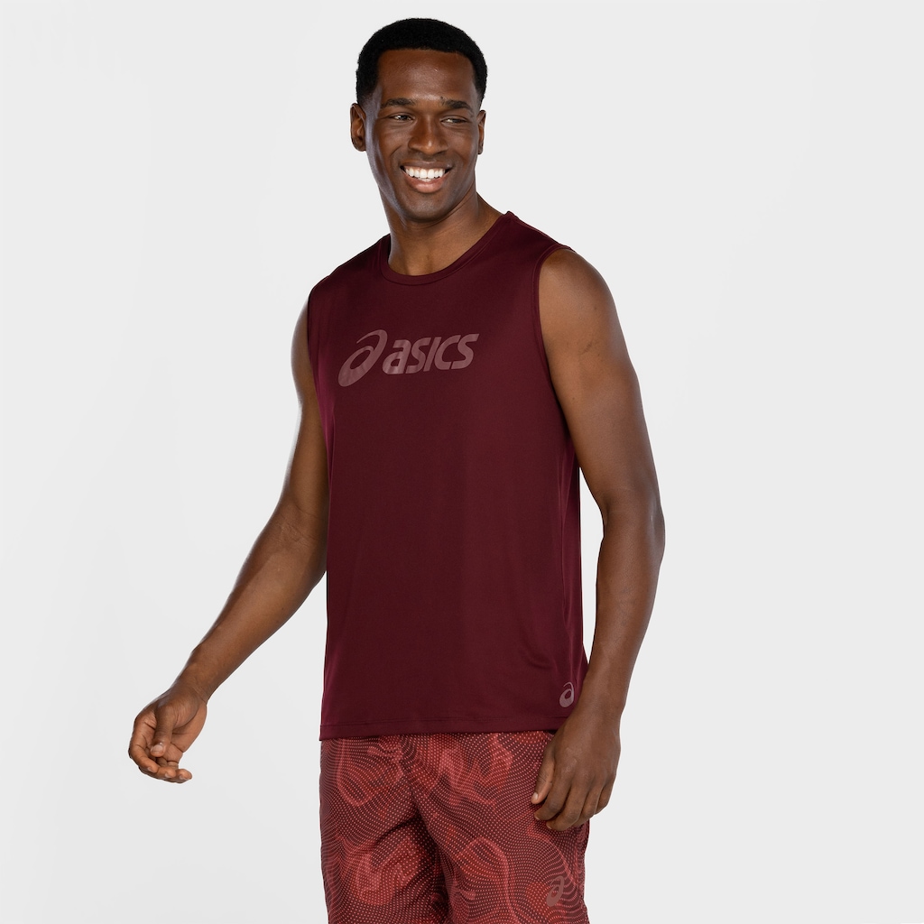 Imagem 4 do produto Camiseta Regata Masculina ASICS Logo Standard