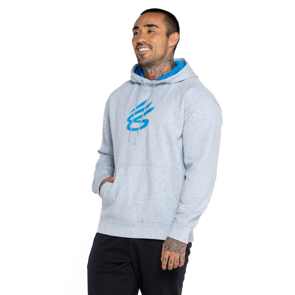 Blusão Masculino Under Armour com Capuz Curry Big Splash