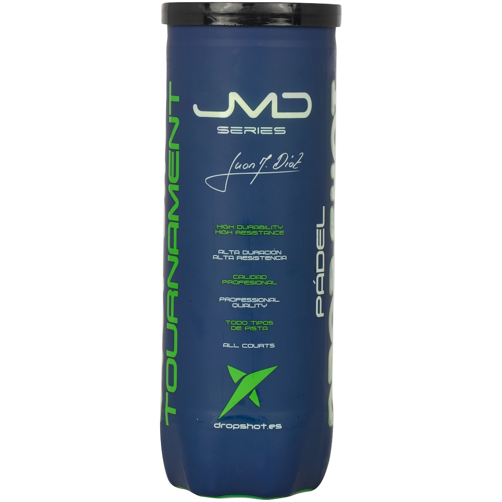 Imagem 2 do produto Bola de Padel Drop Shot DS Tournament - 3 Unidades