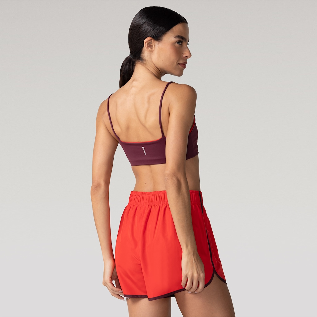 Imagem 2 do produto Top Fitness sem Bojo Oxer Baixa Sustentação Reversível Bicolor