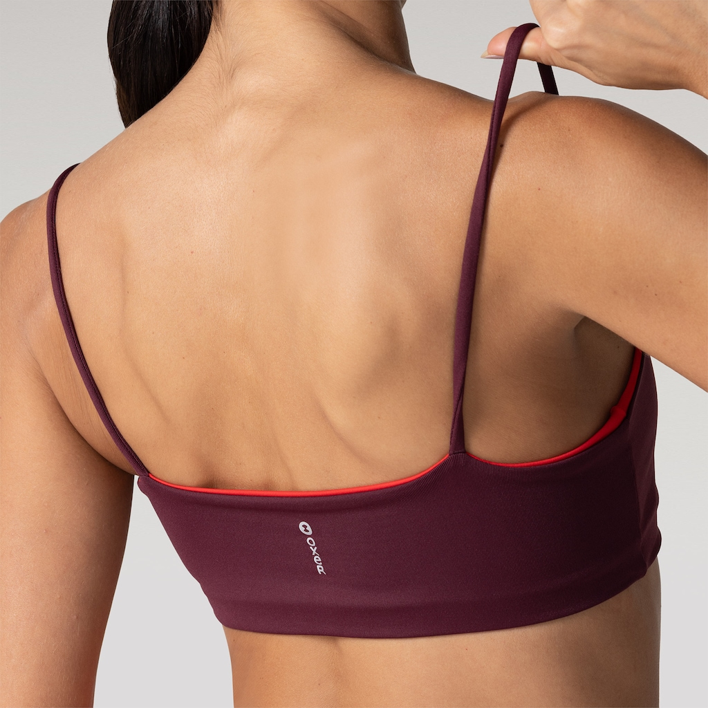 Imagem 4 do produto Top Fitness sem Bojo Oxer Baixa Sustentação Reversível Bicolor
