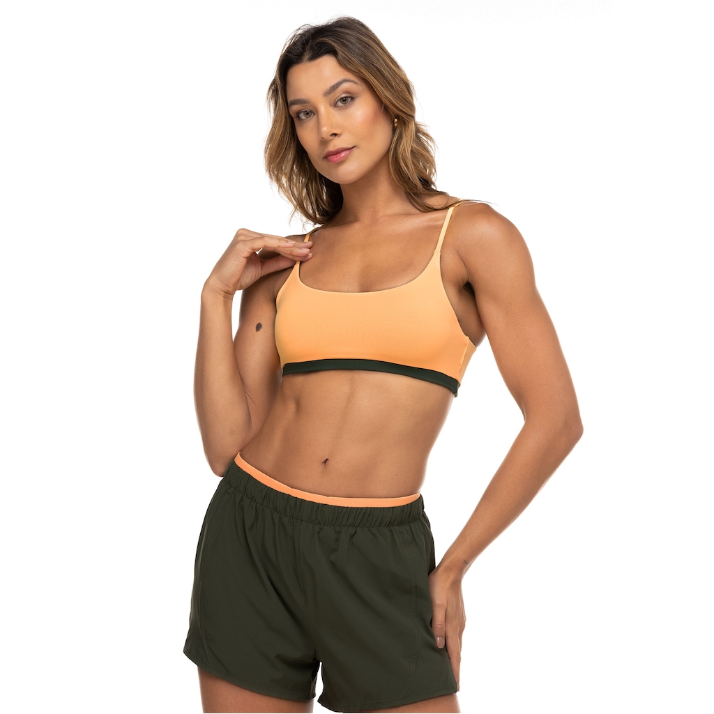 Imagem 4 do produto Top Fitness sem Bojo Oxer Baixa Sustentação Reversível Bicolor