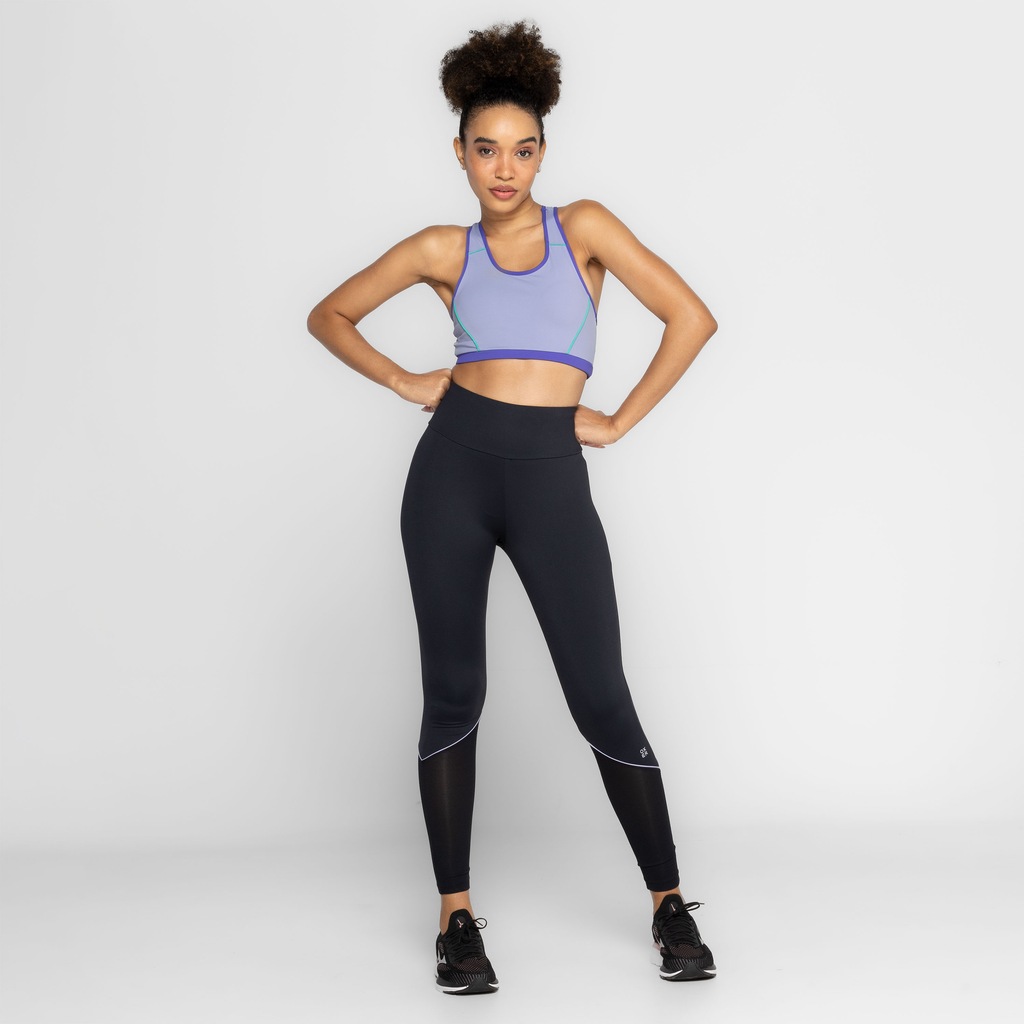 Imagem 3 do produto Top Fitness com Bojo Removível Oxer Média Sustentação Nadador Run - Adulto