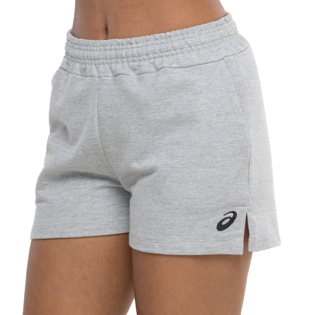 Short de Moletom Feminino ASICS Básico - Foto 2