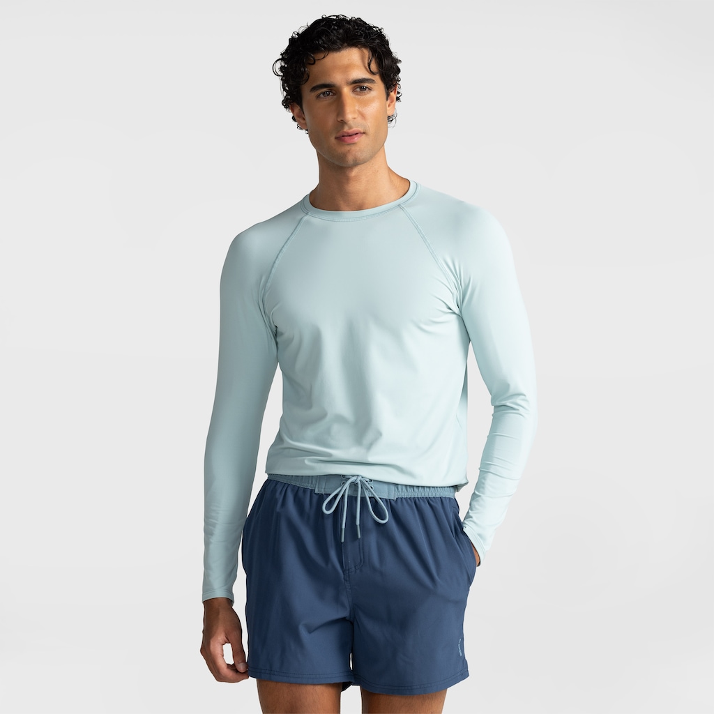Camiseta Manga Longa Masculina Oxer com Proteção Solar UV - Foto 1