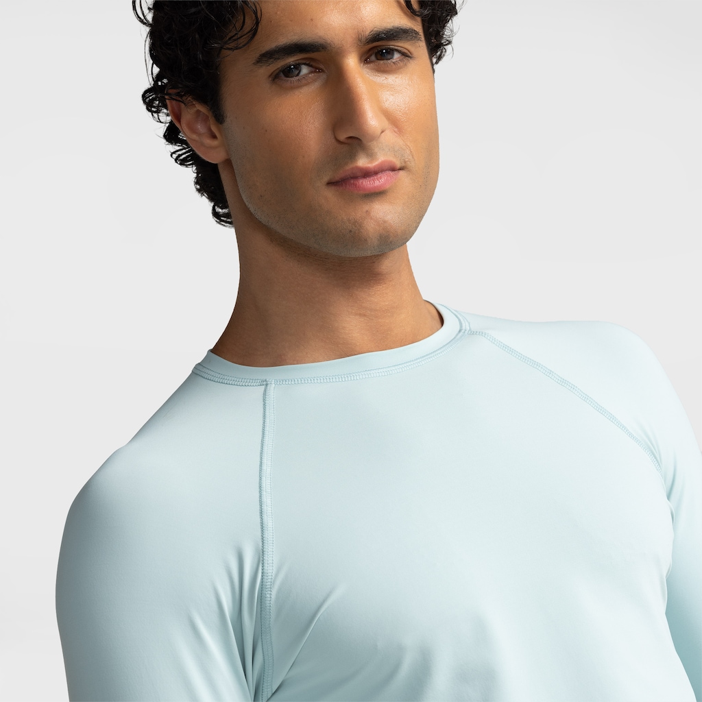 Camiseta Manga Longa Masculina Oxer com Proteção Solar UV - Foto 3