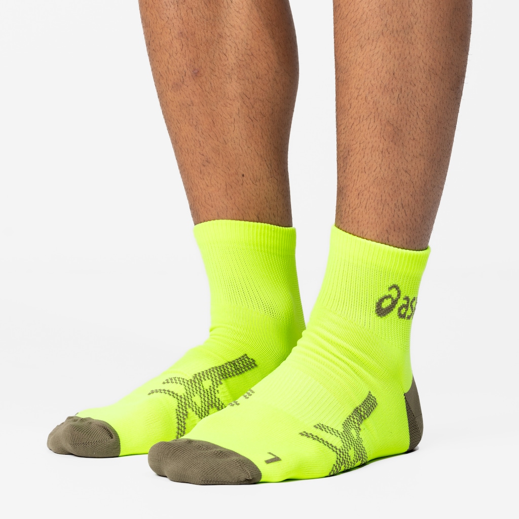 Imagem 5 do produto Kit de Meias De Corrida ASICS Lic Cano Curto Quarter com 3 Pares - Adulto