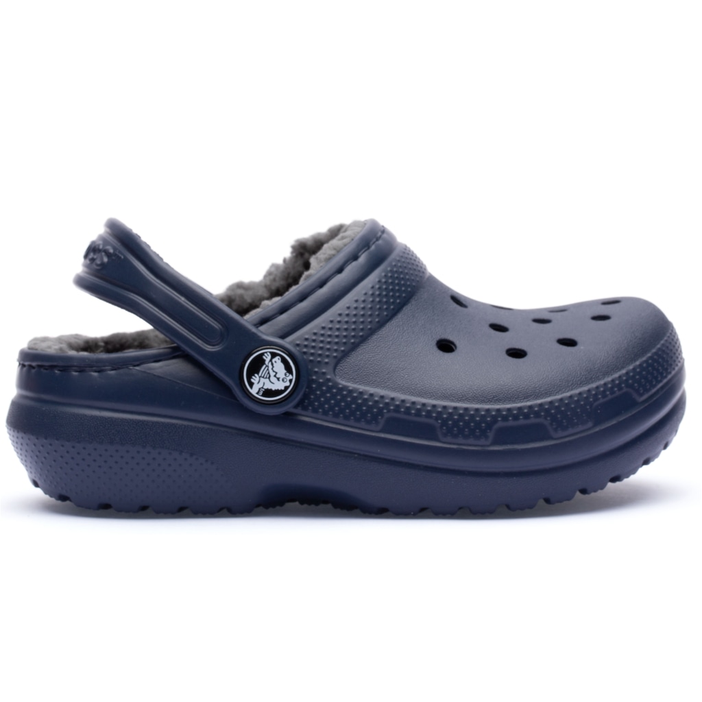 Sandália Crocs Júnior Classic Lined Clog T - Foto 1
