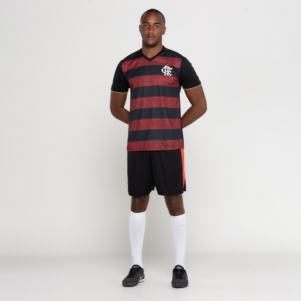 Imagem 3 do produto Camiseta do Flamengo Masculina Brains Braziline