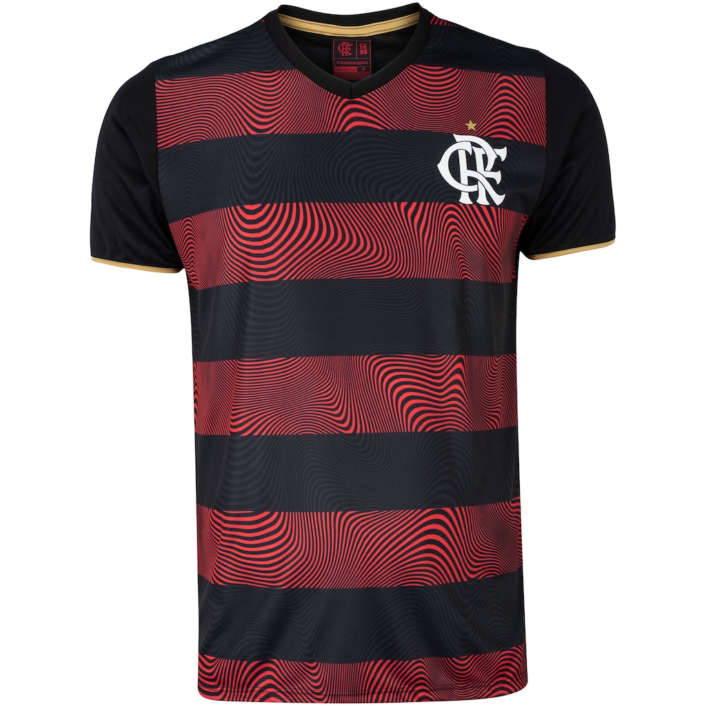 Imagem 4 do produto Camiseta do Flamengo Masculina Brains Braziline