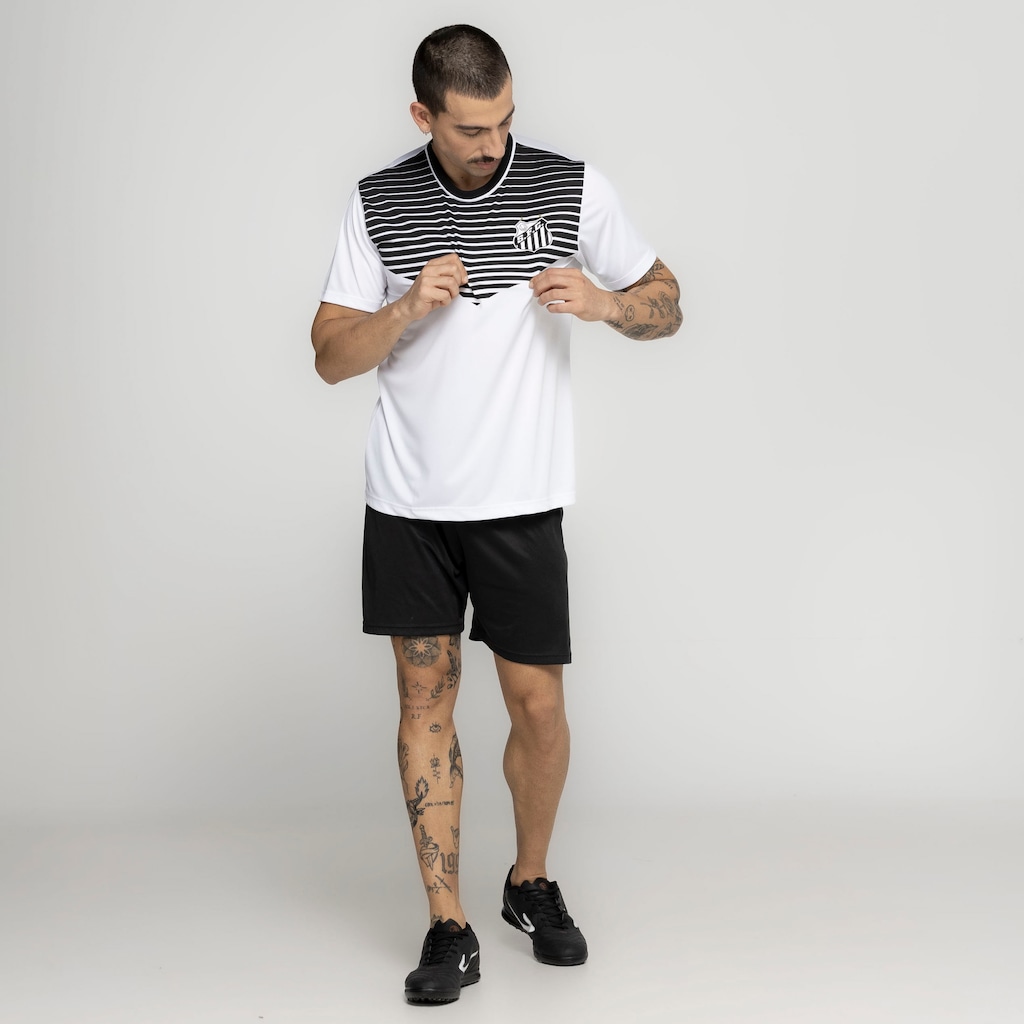 Imagem 4 do produto Camiseta do Santos Masculina Braziline Immersive