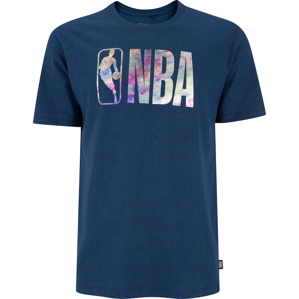 Camiseta Masculina NBA Manga Curta Galaxy Nb347