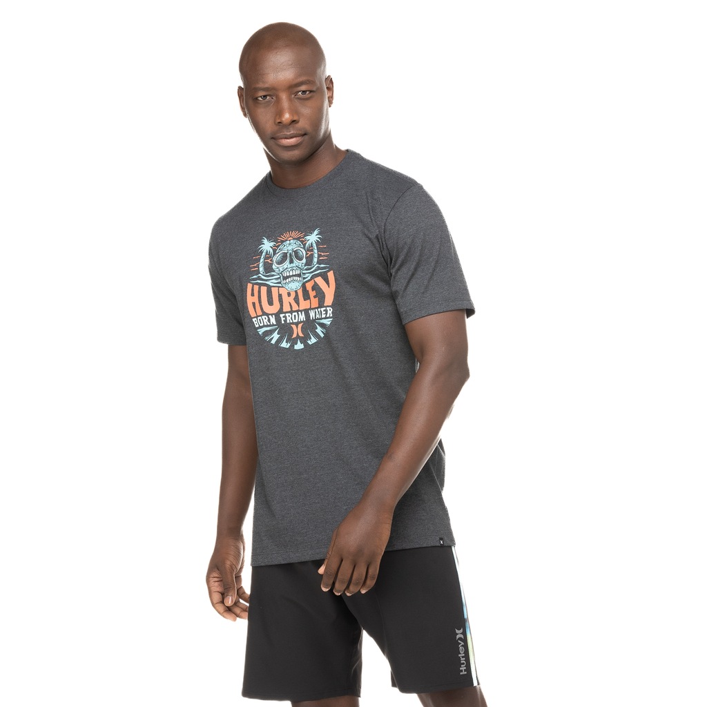 Camiseta Masculina Hurley Manga Curta Silk Catrina - Foto 2