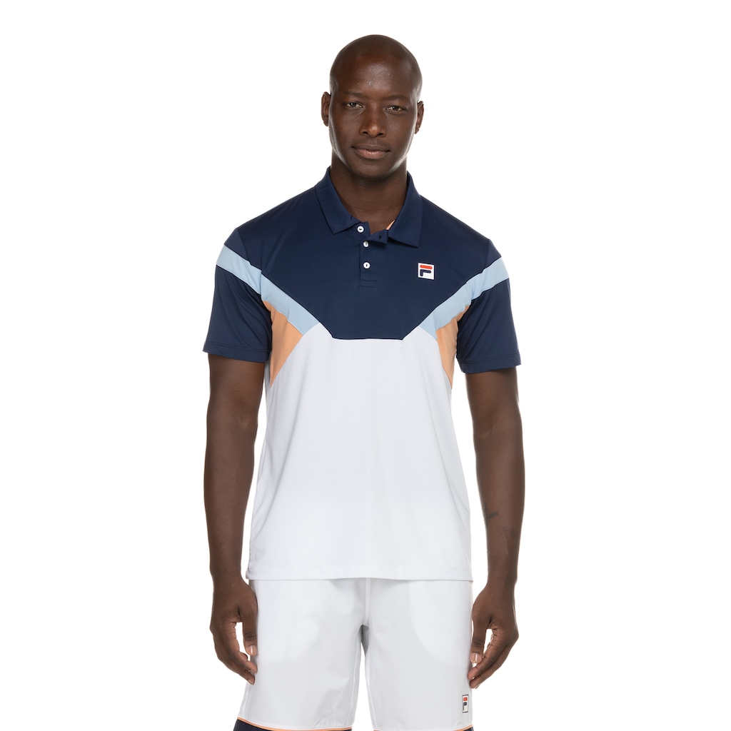 Camisa Polo Manga Curta Masculina Fila com Proteção Solar Australian - Foto 2