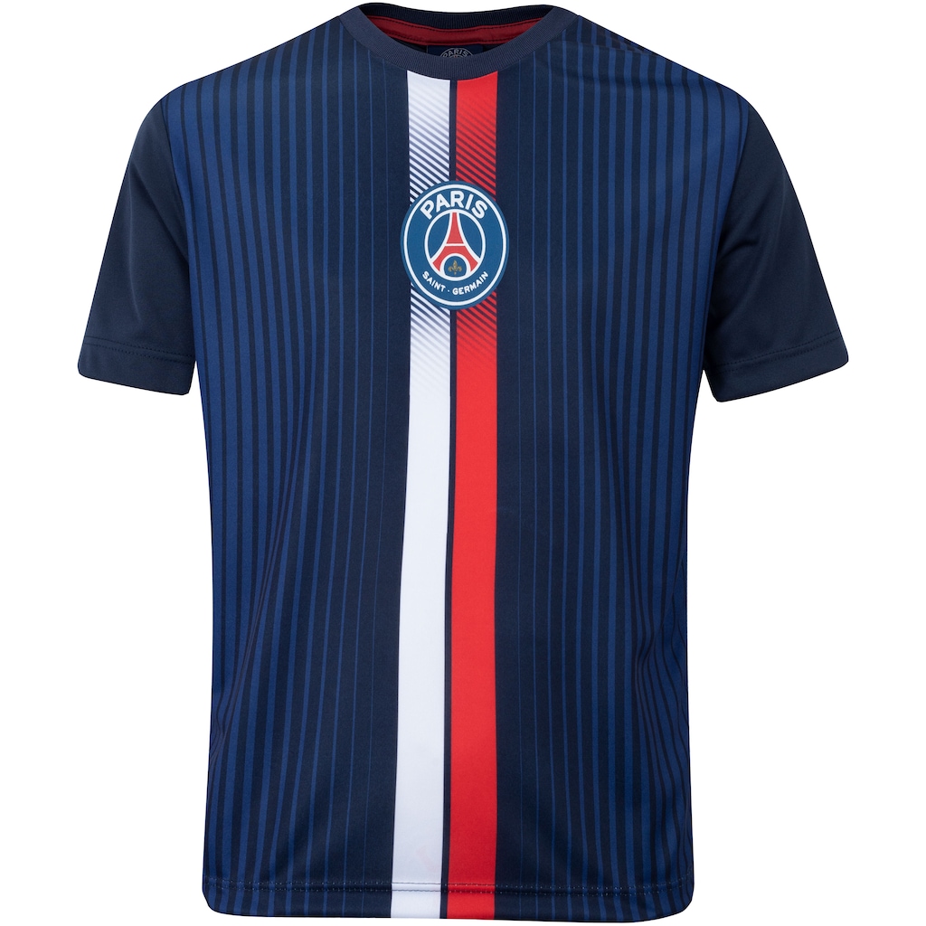 Camiseta PSG Infantil Manga Curta Clove