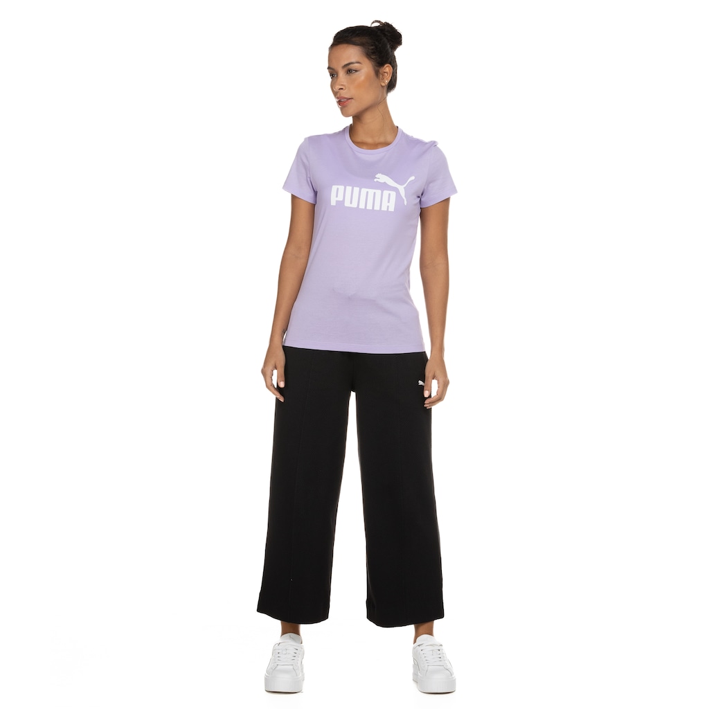 Imagem 3 do produto Camiseta Feminina Puma Manga Curta LS ESS Logo
