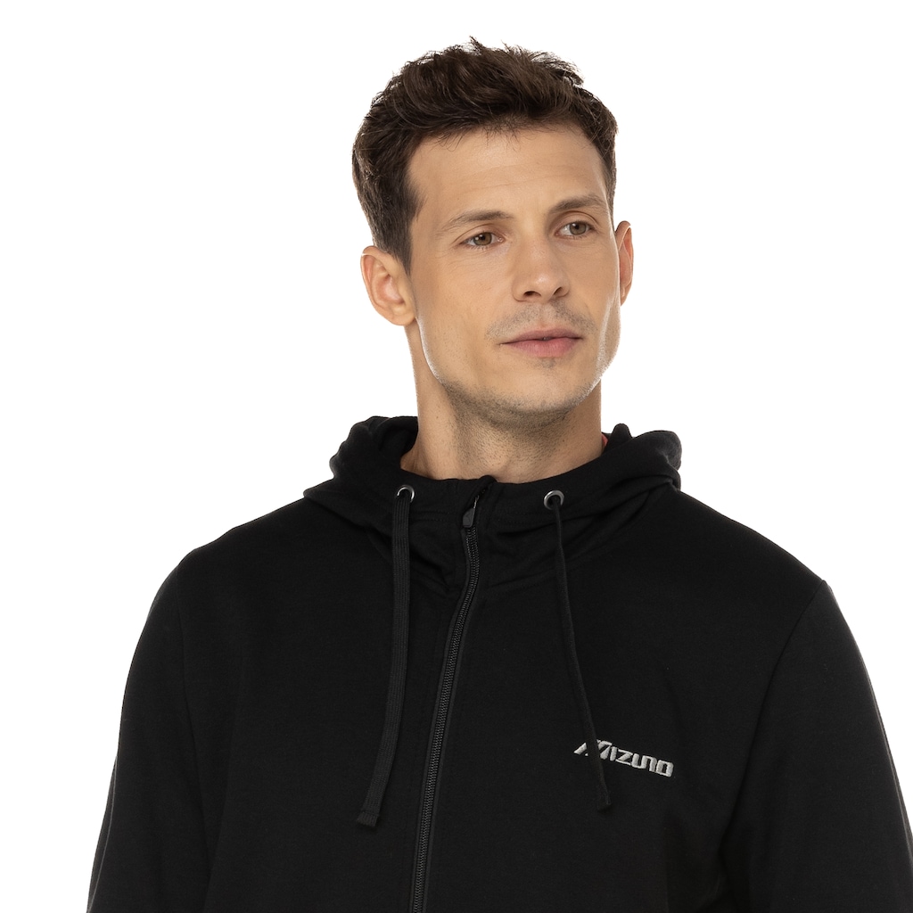 Imagem 4 do produto Jaqueta de Moletom Masculina Mizuno com Capuz Zipper
