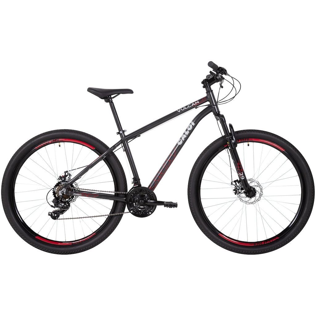 Bicicleta Caloi Vulcan - Aro 29 - Freio a Disco Mecânico - Câmbio Traseiro Shimano - 21 Marchas - Foto 1