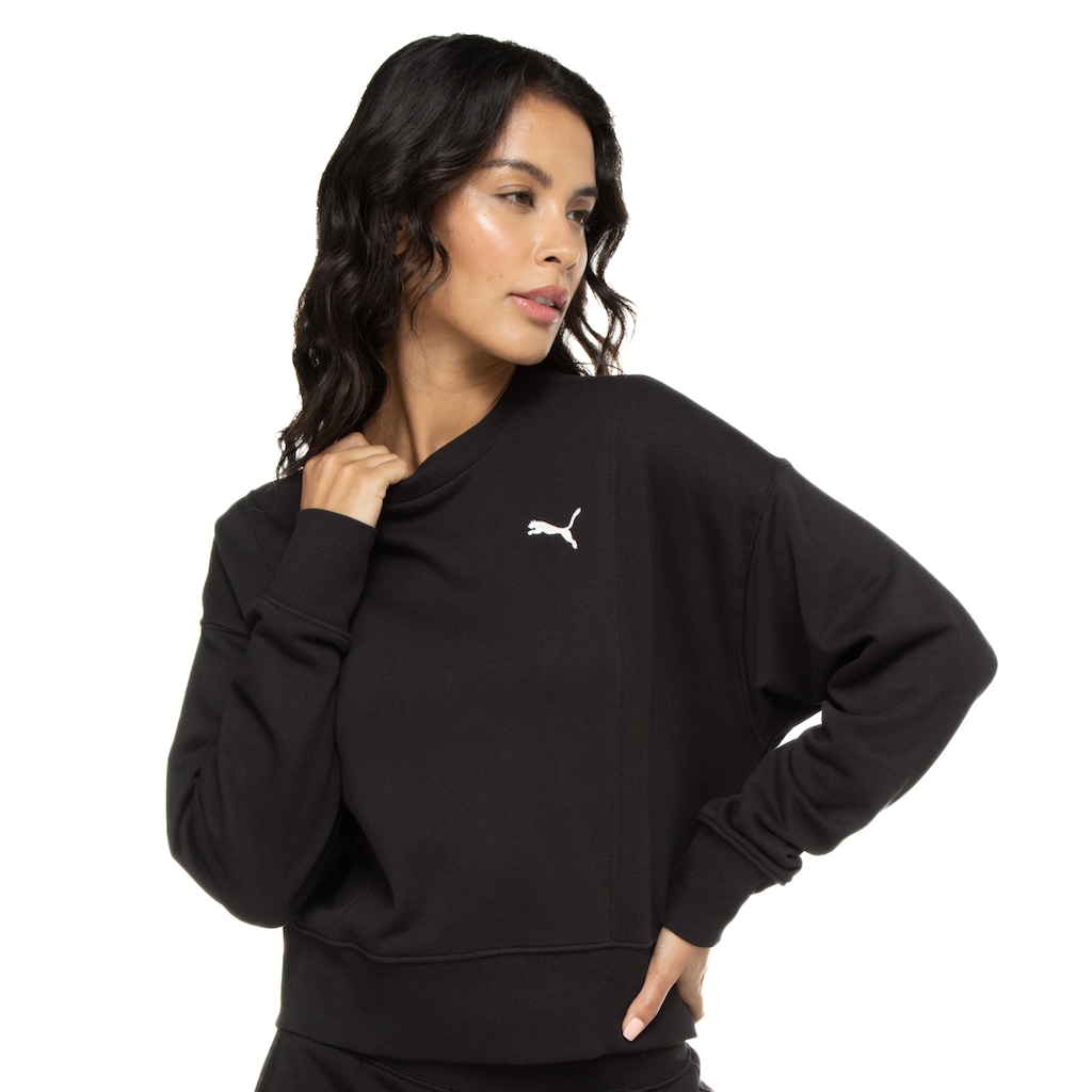 Imagem 3 do produto Blusão Puma Feminino Ls Her Crew