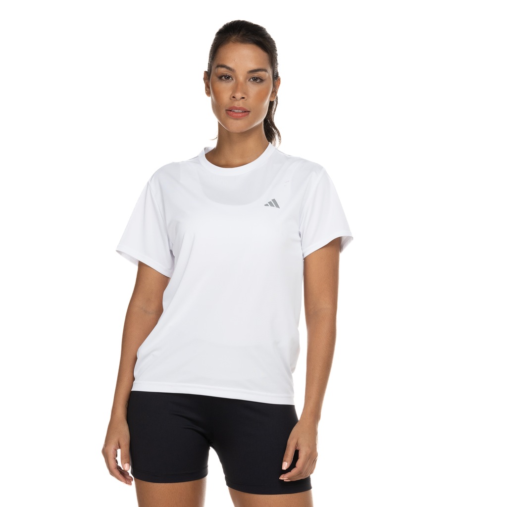 Camiseta Feminina adidas Manga Curta Run It - Foto 2