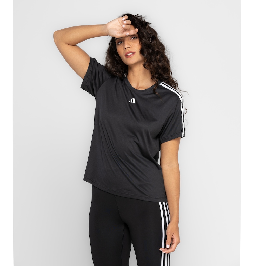 Imagem 5 do produto Camiseta Feminina adidas Manga Curta Essentials 3 Listras
