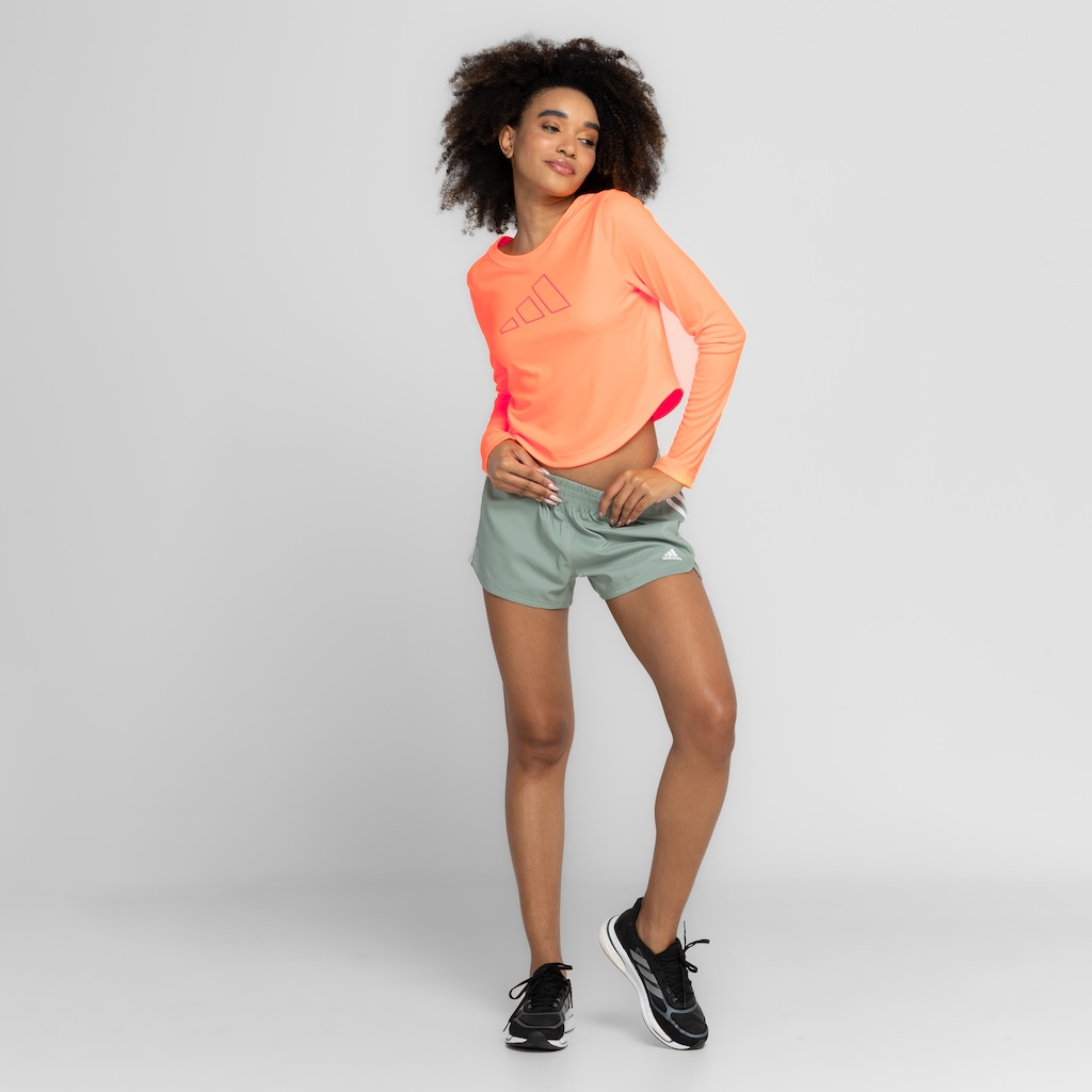 Imagem 3 do produto Blusa Cropped Manga Longa Feminina adidas Outloud