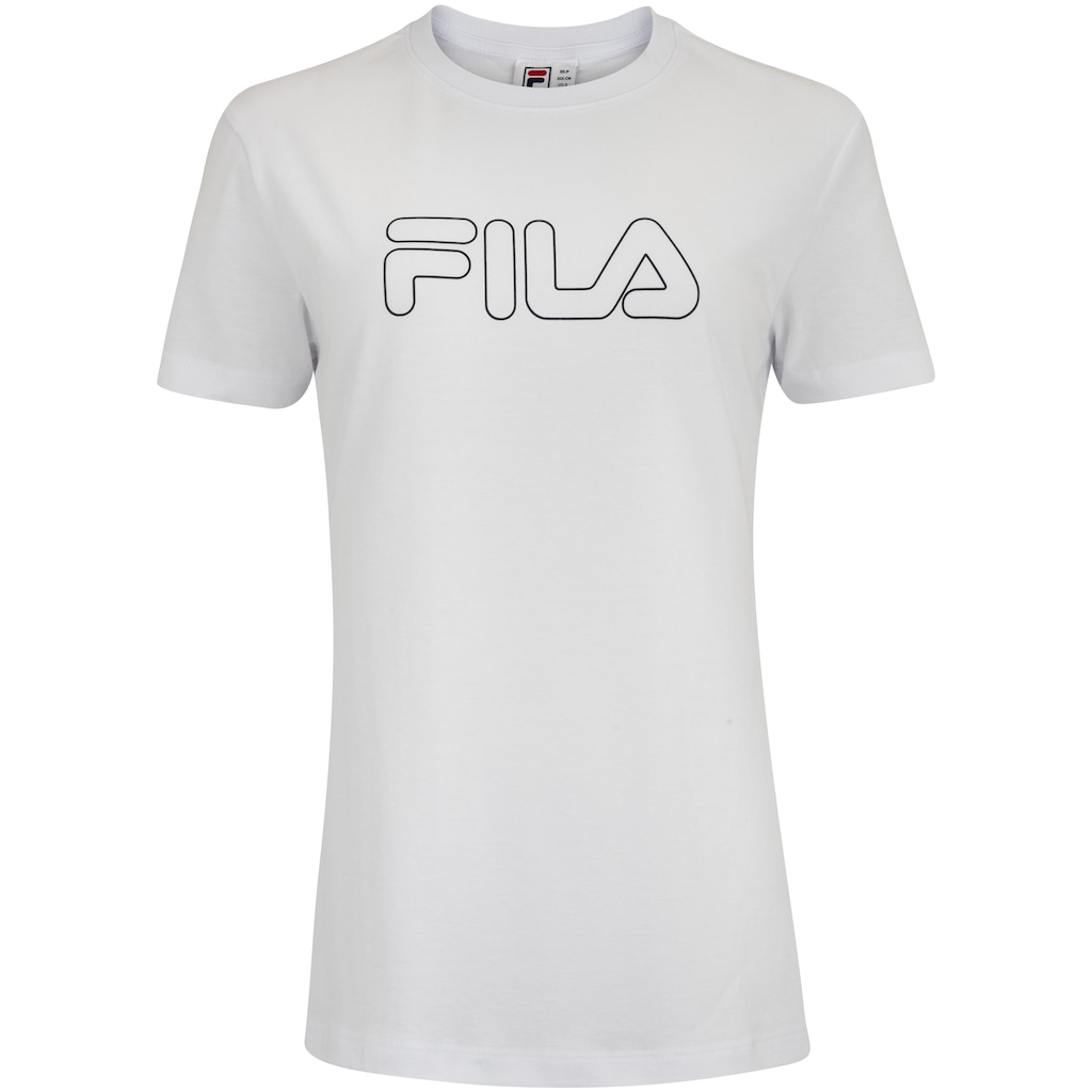 Camiseta Feminina Fila Manga Curta Basic Outline