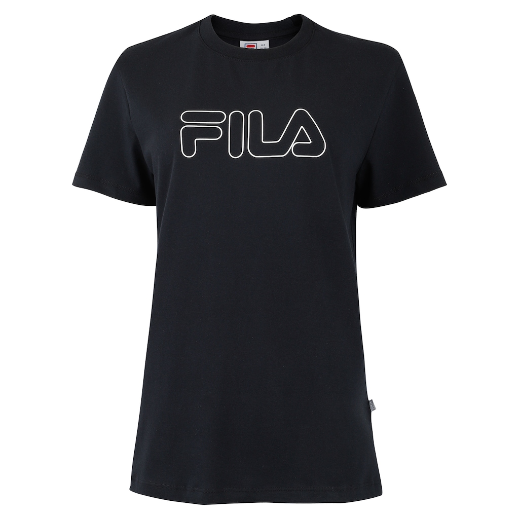 Camiseta Feminina Fila Manga Curta Basic Outline