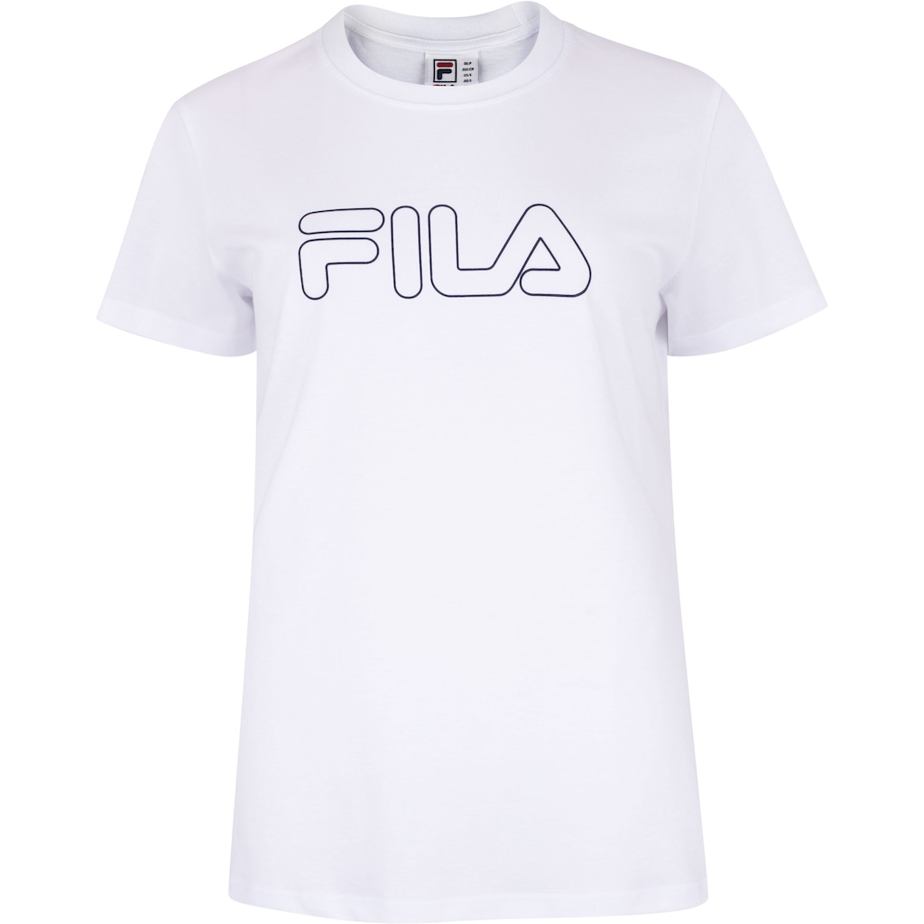 Imagem 4 do produto Camiseta Feminina Fila Manga Curta Basic Outline
