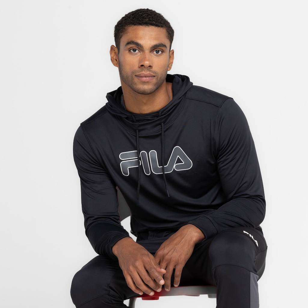 Imagem 4 do produto Blusão Masculino Fila com Capuz Sports Color II
