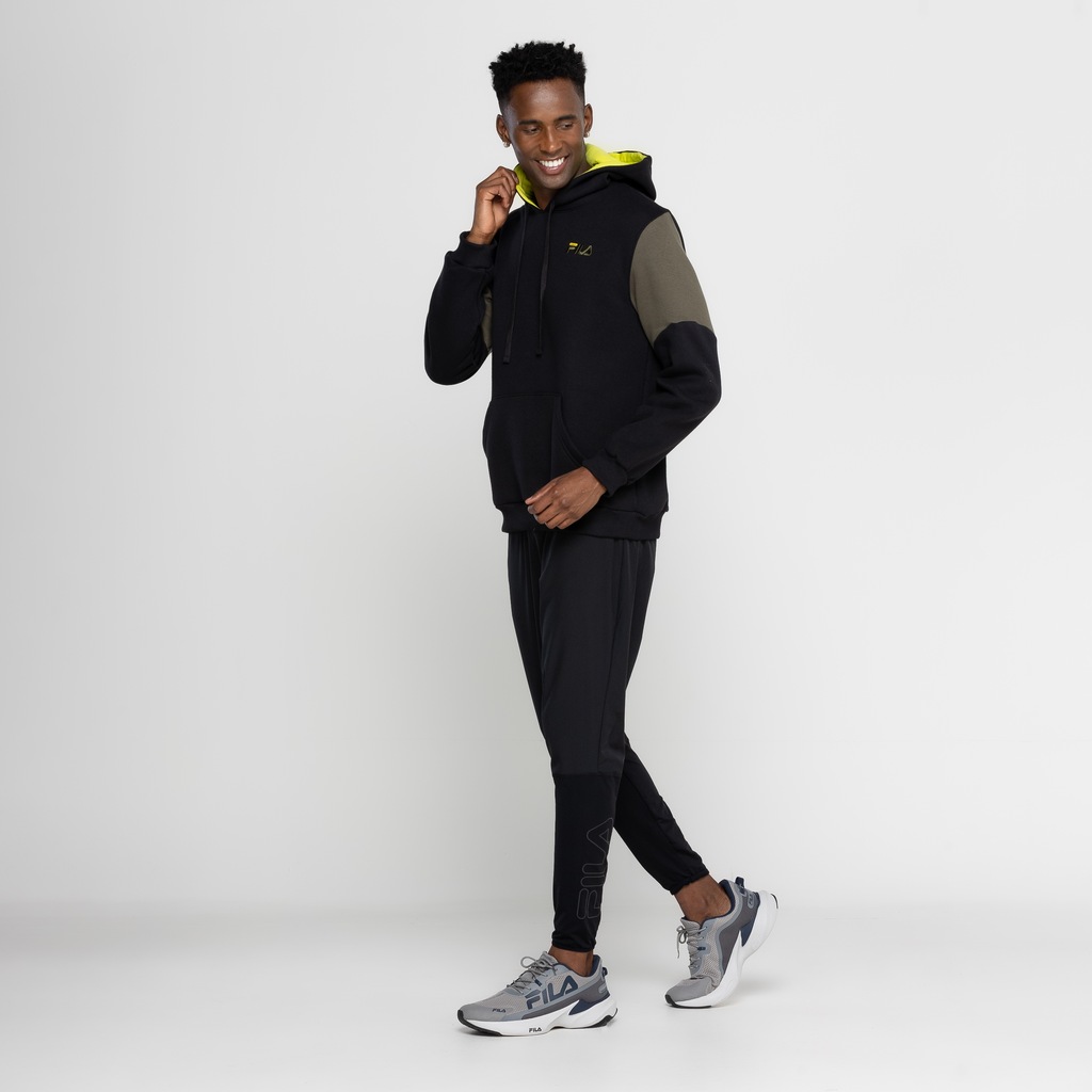 Imagem 3 do produto Blusão Masculina Fila com Capuz Colors