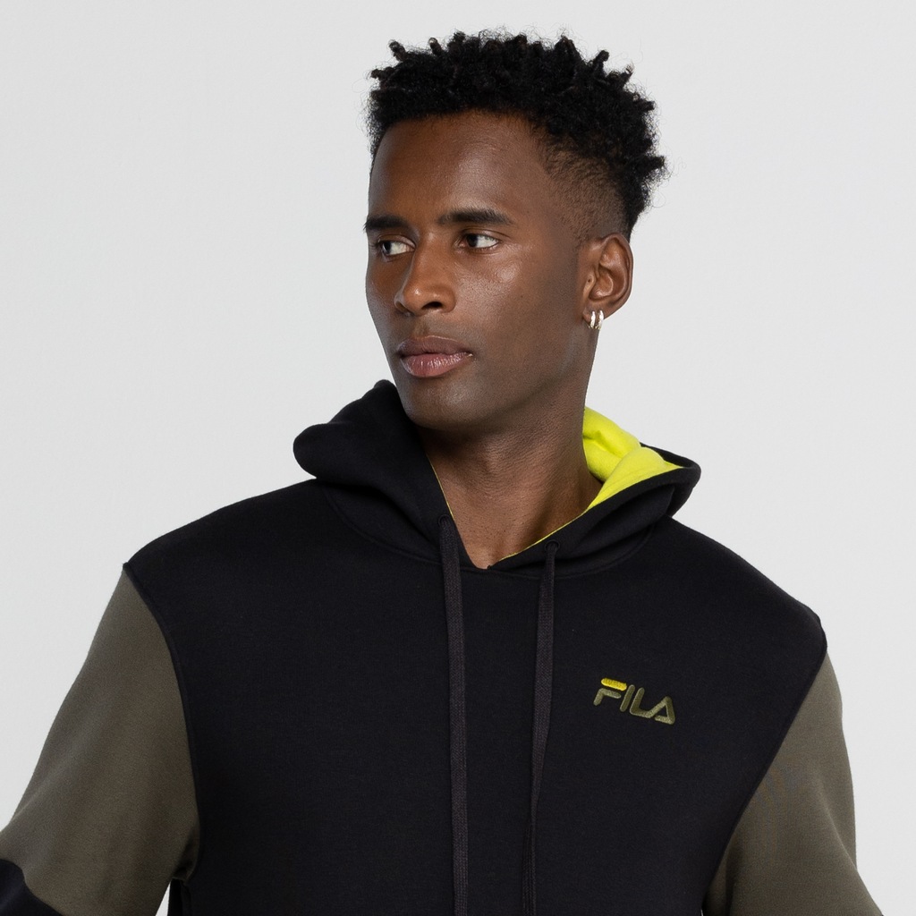 Imagem 4 do produto Blusão Masculina Fila com Capuz Colors