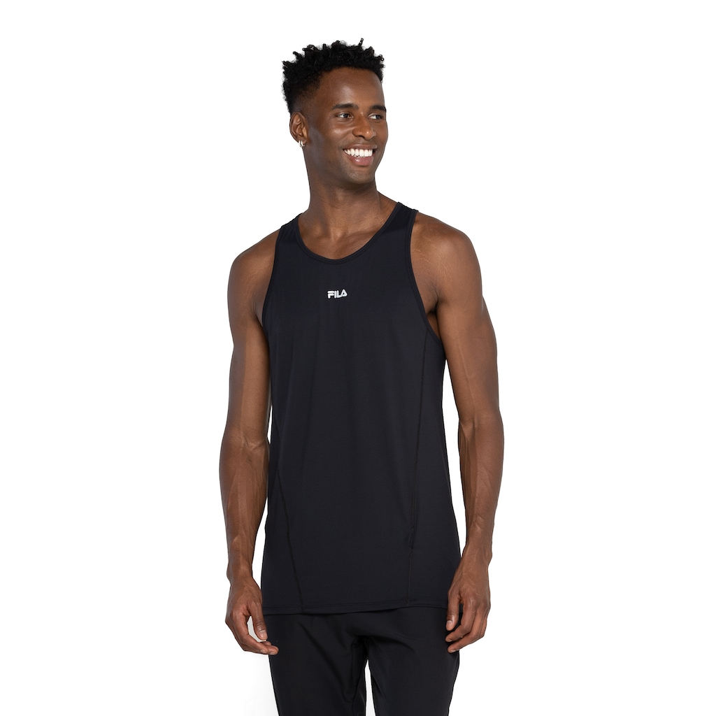 Camiseta Regata Masculina Fila com Proteção UV BIO II - Foto 2