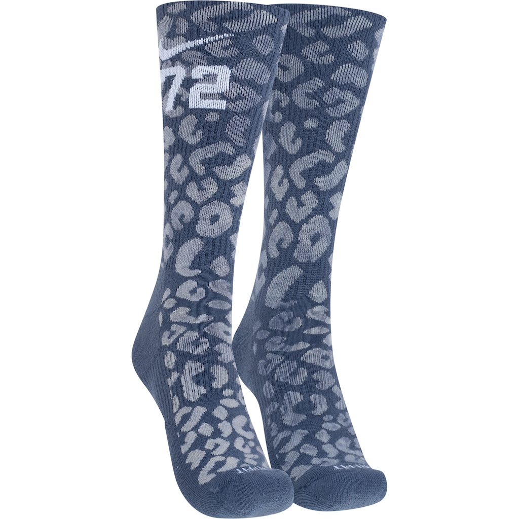 Meia Nike Cano Alto Everyday Plus Cush Crew 1 Par Adulto